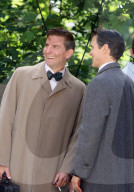 PEOPLE - Bradley Cooper am Set von "Maestro" in New York City 