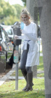 Knots Landing and Dallas icon Joan Van Ark, 78, is seen for the first time in over three years as she runs errands in Los Angeles on the afternoon of Friday May 27
