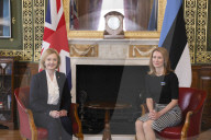 Foreign Secretary Liz Truss meets Estonian Prime Minister Kallas