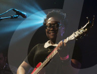 Melissa Laveaux Perfoms On Stage At Festival Chorus La Defense, France