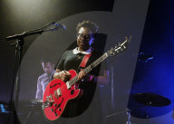 Melissa Laveaux Perfoms On Stage At Festival Chorus La Defense, France