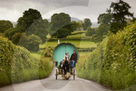 Journey to the annual Appleby Horse Fair in a horse-drawn bowtop.