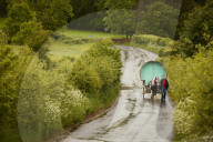 Journey to the annual Appleby Horse Fair in a horse-drawn bowtop.