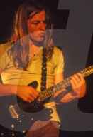 PINK FLOYD UK rock group with Dave Gilmour in 1971. Photo Laurens van Houten