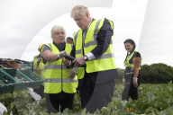 Prime Minister Boris Johnson visits Farms in Cornwall
