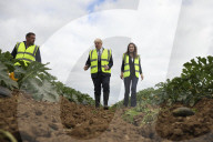 Prime Minister Boris Johnson visits Farms in Cornwall