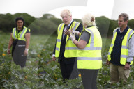 Prime Minister Boris Johnson visits Farms in Cornwall