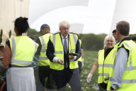 Prime Minister Boris Johnson visits Farms in Cornwall