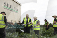 Prime Minister Boris Johnson visits Farms in Cornwall