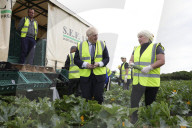 Prime Minister Boris Johnson visits Farms in Cornwall