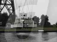 FEATURE - Wieder in Betrieb: Die neue Schwebefähre über den Nord-Ostsee-Kanal bei Rendsburg