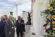 Boris Johnson attends Falklands 40th Anniversary Memorial