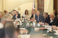 Prime Minister Boris Johnson holds Cabinet meeting