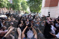 PEOPLE - Kevin Spacey trifft vor dem Westminster Magistrates Court in London ein 