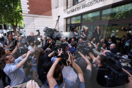 PEOPLE - Kevin Spacey trifft vor dem Westminster Magistrates Court in London ein 