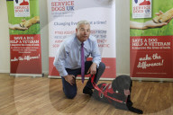 CDL Steve Barclay visits Service Dogs UK