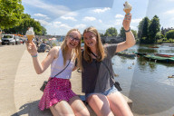 Three day heatwave hits London and the South East.