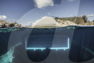 FEATURE - Das erste Unterwasserrestaurant Europas in Norwegen wird von der Natur einverleibt