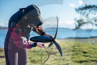 FEATURE - Überall Strom bei Wind: 
Ein kanadisches Start-up hat eine tragbare Windturbine entwickelt