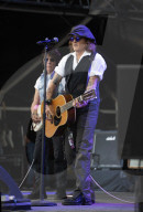 PEOPLE - Johnny Depp tritt in einem Konzert in Helsinki auf