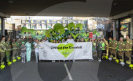 Grenfell Tower fire: fifth anniversary marked with silent march – in pictures