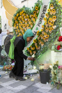 Grenfell Tower fire: fifth anniversary marked with silent march – in pictures