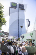 Grenfell Tower fire: fifth anniversary marked with silent march – in pictures