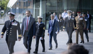 Armed Forces Day ceremony at City Hall, London.