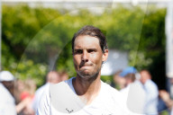 TENNIS - Rafael Nadal spielt auf Rasen gegen Stanislav Wawrinka bei den Giorgio Armani Tennis Classic