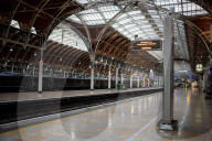 NEWS - GB: Leere Bahnhöfe in London wegen Eisenbahnerstreik