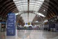 NEWS - GB: Leere Bahnhöfe in London wegen Eisenbahnerstreik