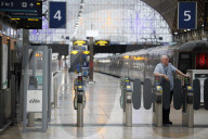 NEWS - GB: Leere Bahnhöfe in London wegen Eisenbahnerstreik