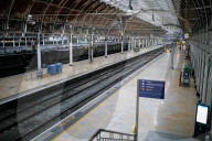 NEWS - GB: Leere Bahnhöfe in London wegen Eisenbahnerstreik