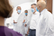Health Secretary Sajid Javid visits St George's NIHR