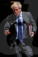 Boris Johnson departs No10 Downing Street for Prime Minister's Questions