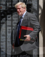 Boris Johnson departs No10 Downing Street for Prime Minister's Questions