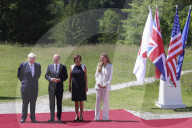 Prime Minister Boris Johnson attends the G7 in Germany
