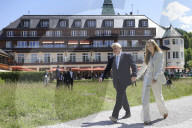 Prime Minister Boris Johnson attends the G7 in Germany