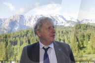 Prime Minister Boris Johnson attends the G7 in Germany