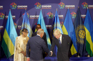 Prime Minister Boris Johnson attends CHOGM 2022