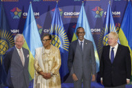 Prime Minister Boris Johnson attends CHOGM 2022