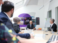 Health Sec Sajid Javid visits suicide prevention charity Papyrus