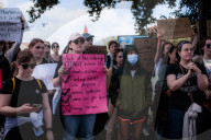 Protests Over Roe Vs Wade Ruling in Dublin