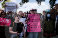 Protests Over Roe Vs Wade Ruling in Dublin