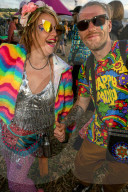Sequins, sunflowers and sea creatures: Dougie Wallace's Glastonbury gallery