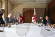 Prime Minister Boris Johnson attends the G7 in Germany