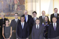 Prime Minister Boris Johnson arrives in Madrid for NATO