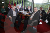 Prime Minister Boris Johnson attends the G7 in Germany
