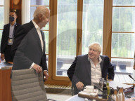 Prime Minister Boris Johnson attends the G7 in Germany