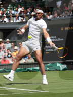 TENNIS - Wimbledon: Rafael Nadal gewinnt Erstrundenmatch gegen den Argentinier Francisco Cerundolo